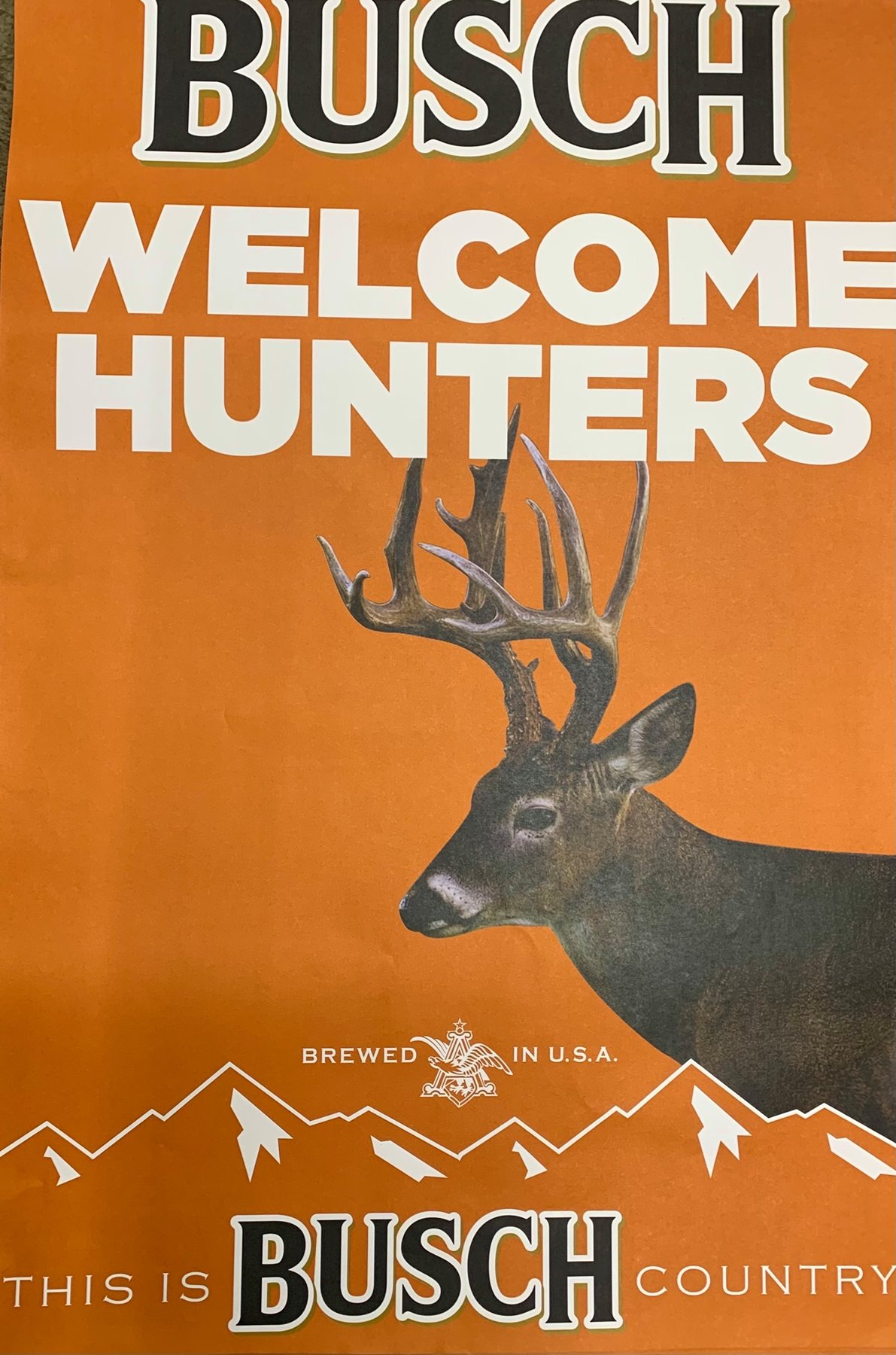 Welcome Hunters poster
