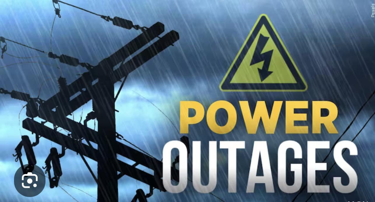 Power outages graphic